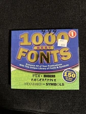 Cosmi 1,000 Best Fonts—Very good