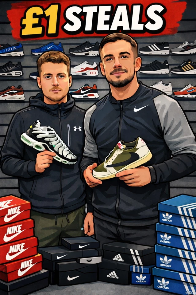 🚨£1 SNEAKER STEALS🔥 NIKE / JORDAN / NEW BALANCE 👟 UP TO 80% OFF RRP 🤑