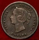 1883 Canada 5 Cents Silver — photo from another recent sale