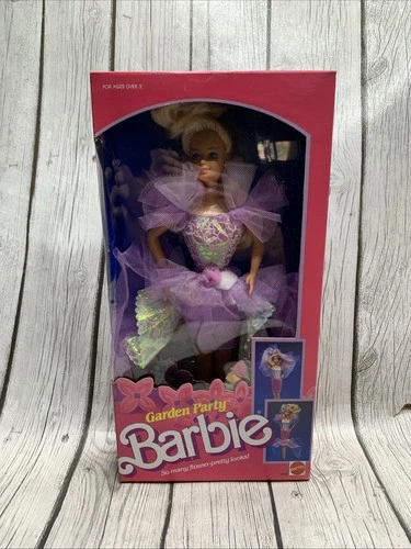 Vintage 1988 Mattel Garden Party Barbie Doll #1953 NIB