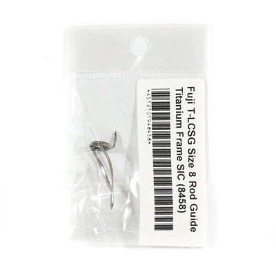 Fuji T-LCSG Size 8 Rod Guide Titanium Frame SIC x 1 (8458)
