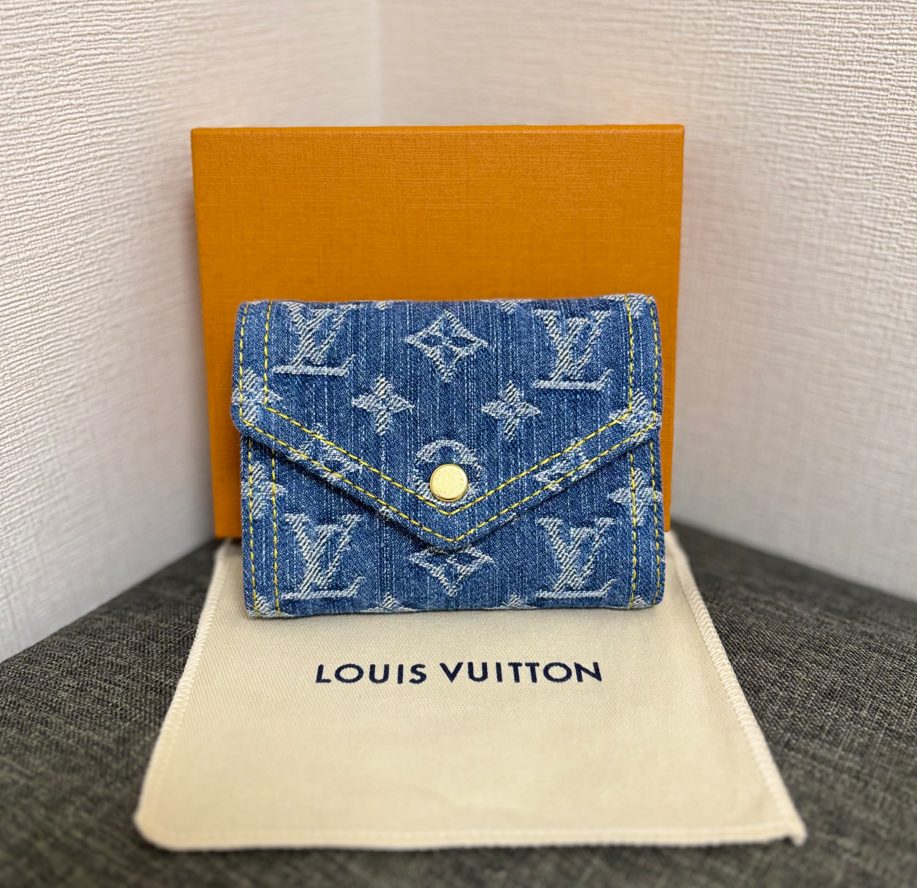 Louis Vuitton Victorine Wallet M13212 Compact wallets Denim Blue