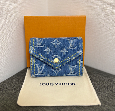 Louis Vuitton Victorine Wallet M13212 Compact wallets Denim Blue