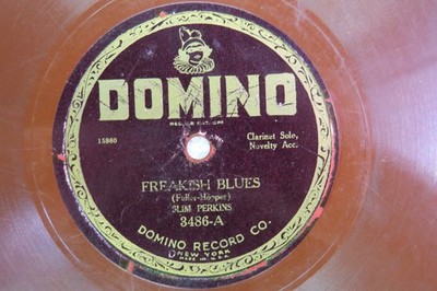 Slim Perkins - DOMINO 3486 - Freakish Blues & Louisville Blues - Clarinet Solo