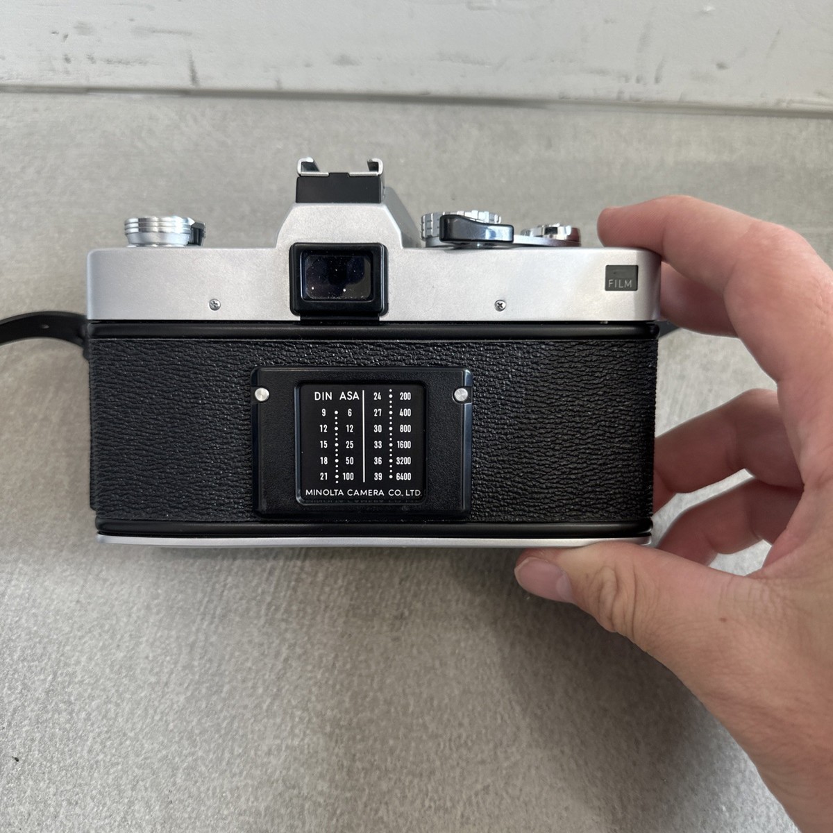 Minolta SR505（70） Minolta SR505 SLR Camera Silver [As Is