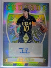 2023-24 Panini Phoenix #CS-JPU Jason Preston Crusade Signatures