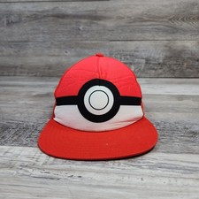 Pokemon Ball Game Hat Cap Youth Kids Boys Adjustable Snapback