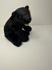 Ty Vintage Cinders the Black Bear Beanie Baby 2000 Mint Condition