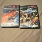EA Games Need for Speed Underground & Underground 2 PlayStation 2 Manual E NTSC