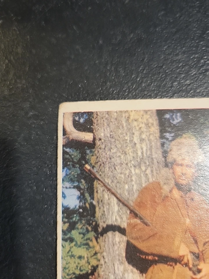 Tarjeta Topps 1956 Davy Crockett reverso naranja 1 en muy buen estado solo tarjeta única Foto 2 de 4