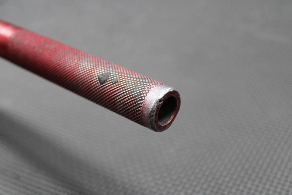 Honda CR125R CR250R 2001 etiqueta roja metales T2 barra de grasa manillar 1-1/8"  Foto 4 de 4