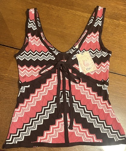 Candies Tanktop Damen Gr. L Strick Ärmellos Top V-Ausschnitt Neu mit Etikett! - Bild 1 von 4