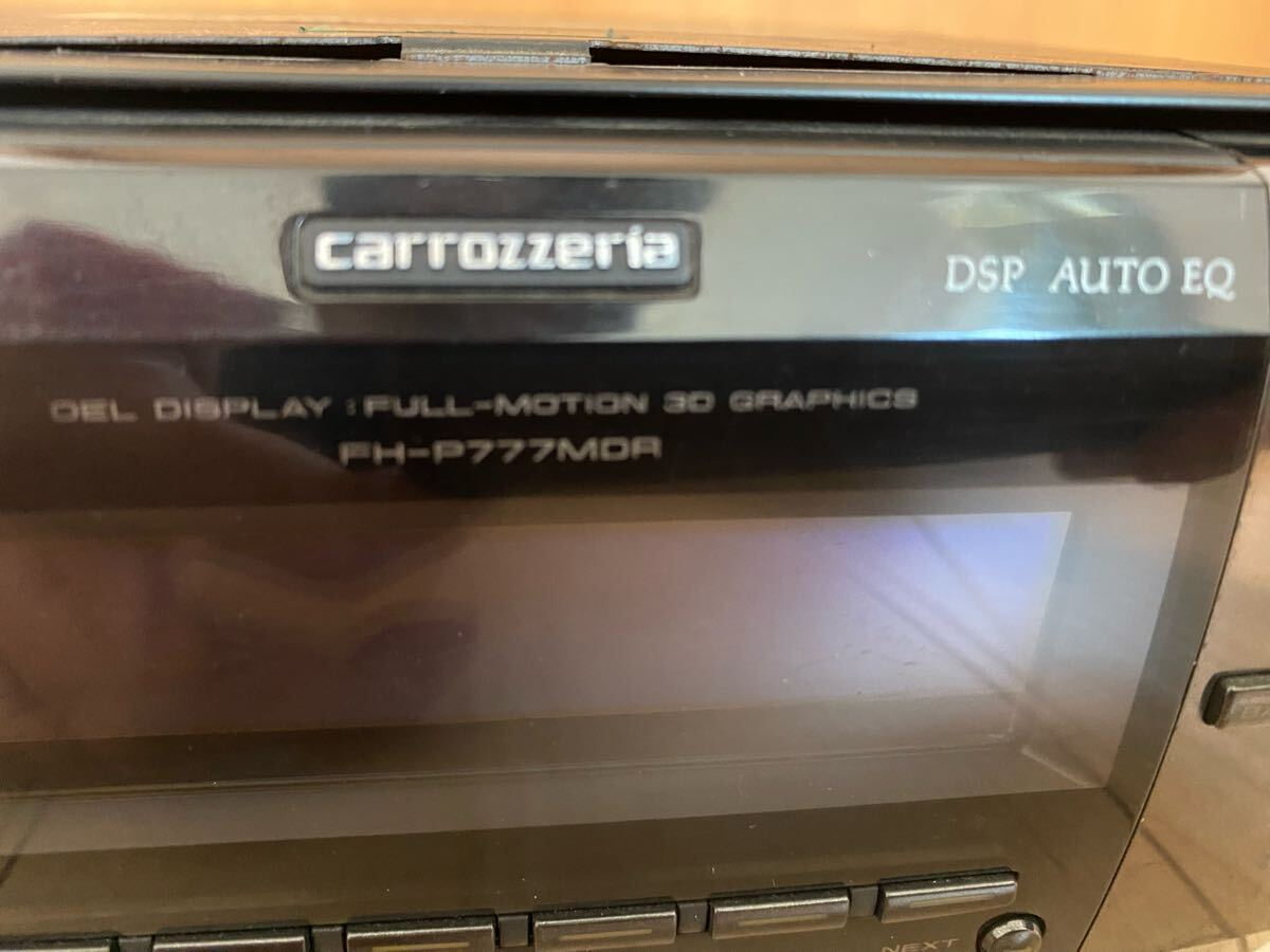 Pioneer FH-P777MDR 2DIN CD MD Car Audio Player DSP Tested JDM