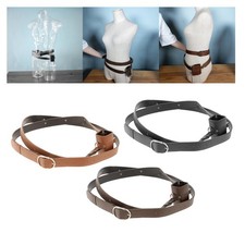 PU Belt Waist Sheath Props Medieval Holder for Outdoor Man