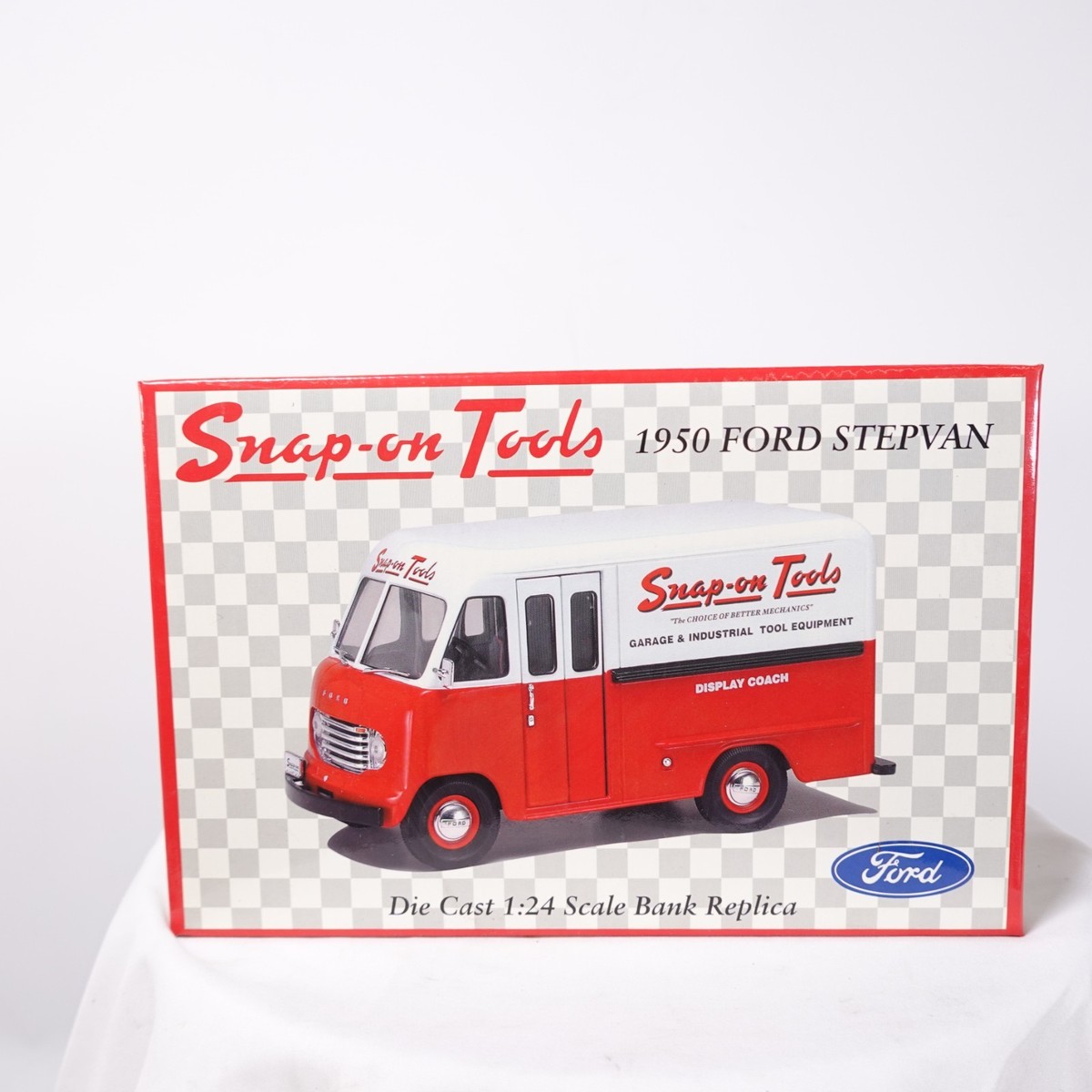 Snap on Tools 1950 Ford STEPVAN Van Die Cast 1 24 Scale Bank