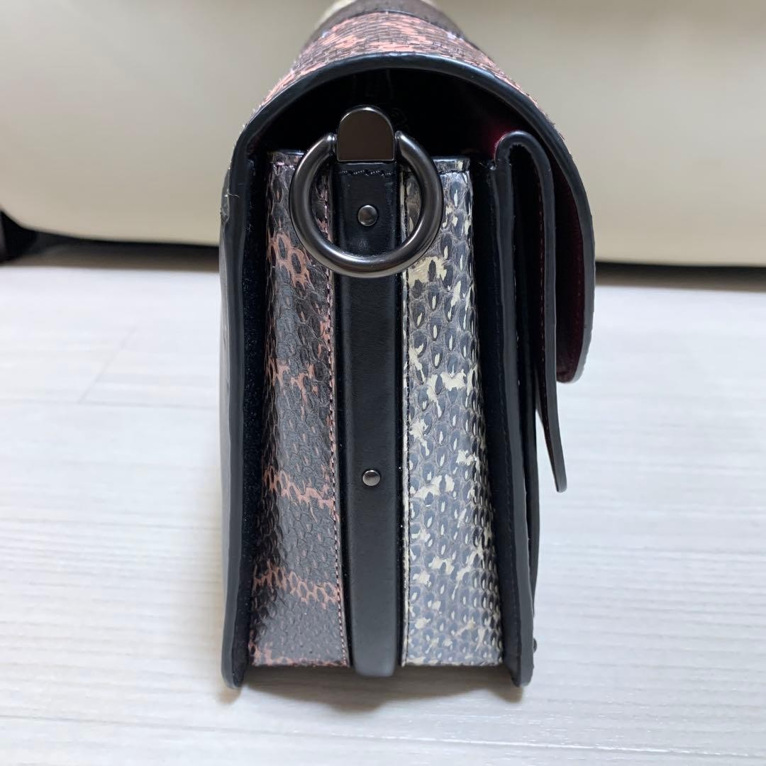COACH Dreamer Python Pattern 2Way Shoulder Bag At - image 3
