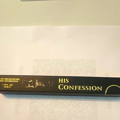 His Confession Eau de Parfum Natural Spray Vaporisateur 35 ml Reisegröße