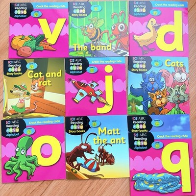 10 Lot Book 21-30 ABC Reading Eggs Alphabet Story Books Small PB Homeschooling