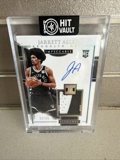 2017-18 Panini Impeccable Elegance #144 Jarrett Allen RC Rookie Jersey AUTO /25