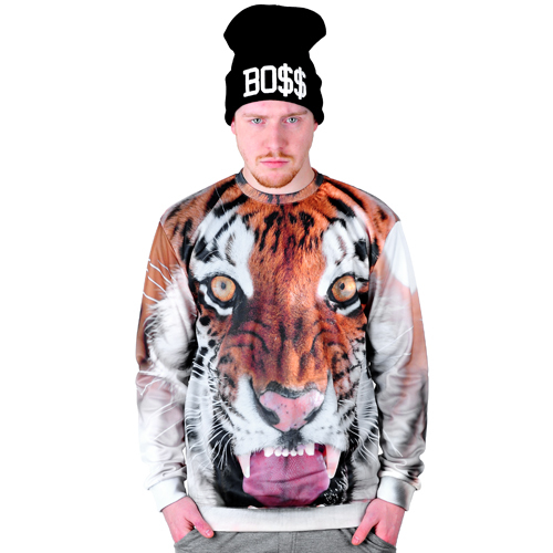 Womans Girls Mens Boys Long Sleeve OverSized Printed Jumper Top M L 50 MODELS - Picture 53 of 66