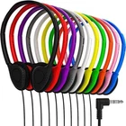 Bulk Headphones For School Classroom Students Kids On-Ear Stereo Wholesale 3.5mm