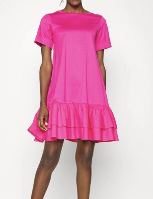 WEEKEND MaxMara BACCANO  Jersey dress In Fuchsia L