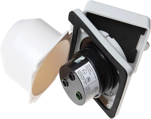 Scatola di aspirazione alimentazione spina camper 30 Ampere,Nema L5-30P Shore Power Inlet Ricambio per 3 P - Foto 7 di 12