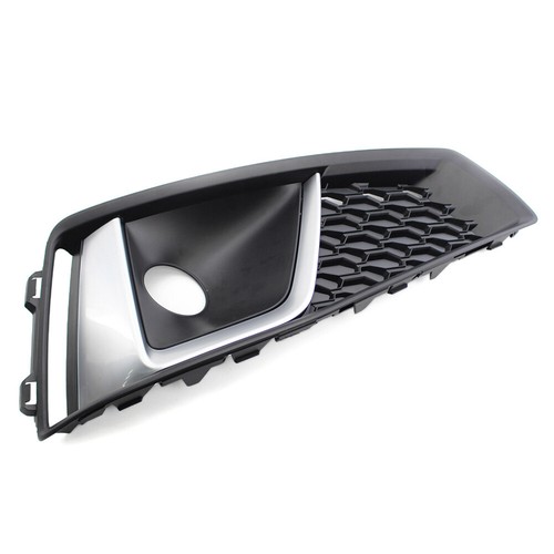 For Audi A4 B9 S4 18-20 Front Bumper Grille Right Fog Light Cover Grilles - Picture 2 of 10