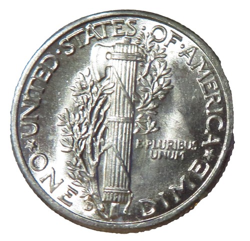 1942 S Mercury Dime 10c High Grade AU - UNC PROOF-LIKE #76120 | eBay