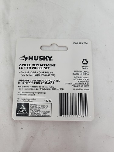 Husky 76-018-0111 Replacement Cutting Wheel 2-1/8 Cutter Pack of 2 BOX OF 12 - Picture 5 of 9