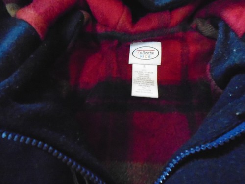 BOYS NAVY COAT BY TALBOT KIDS, SIZE 5 - Picture 2 of 3