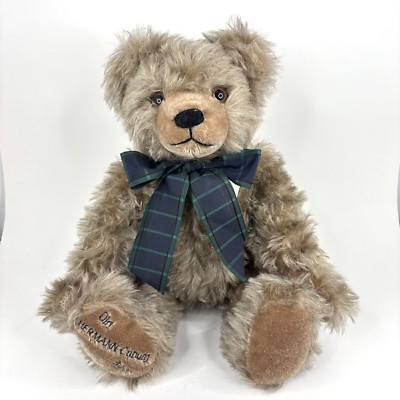 Old HERMANN-Coburg Bear Brown Mohair Limited Edition Teddy Bear No 074 A Germany