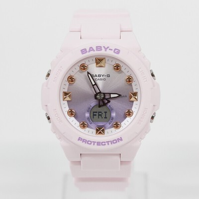 CASIO Baby-G BGA-320-4AJF Analog & Digital Quartz Shock-Resistant Purple Pink