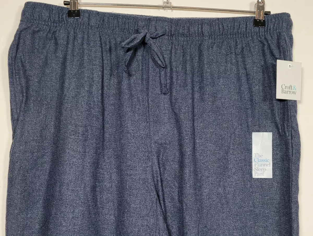 Croft and barrow hotsell flannel lounge pants