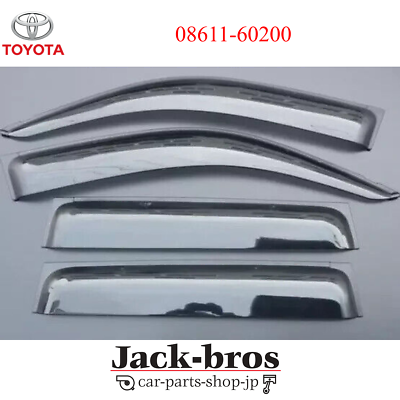 Toyota Genuine OEM J15# LAND PRADO Door Side Visor SET 08611-60200
