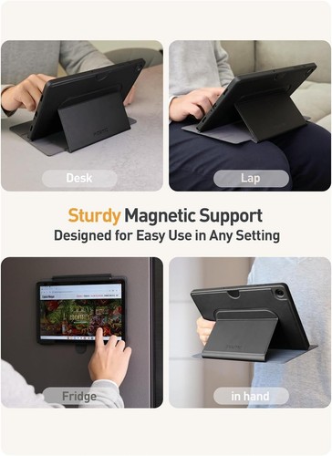 For Galaxy Tab A9+ Plus Case Poetic Magnetic Fidget Mount Folio Stand Cover - Picture 13 of 26
