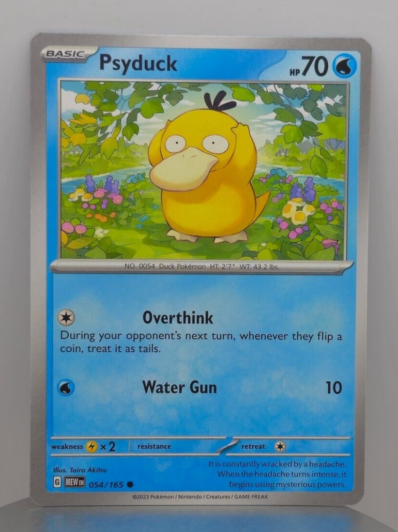 Psyduck - MEW - SV: Scarlet & Violet 151 - 54/165 - Pokemon | eBay