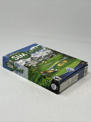 Sid Meier's Sim Golf PC - 2002 EA Firaxis NEW SEALED NOS CD-ROM Design Play - Picture 7 of 7