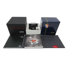 Wristwatch USED ORIS Divers65 Men's Automatic silver blue brown Date stainless 6