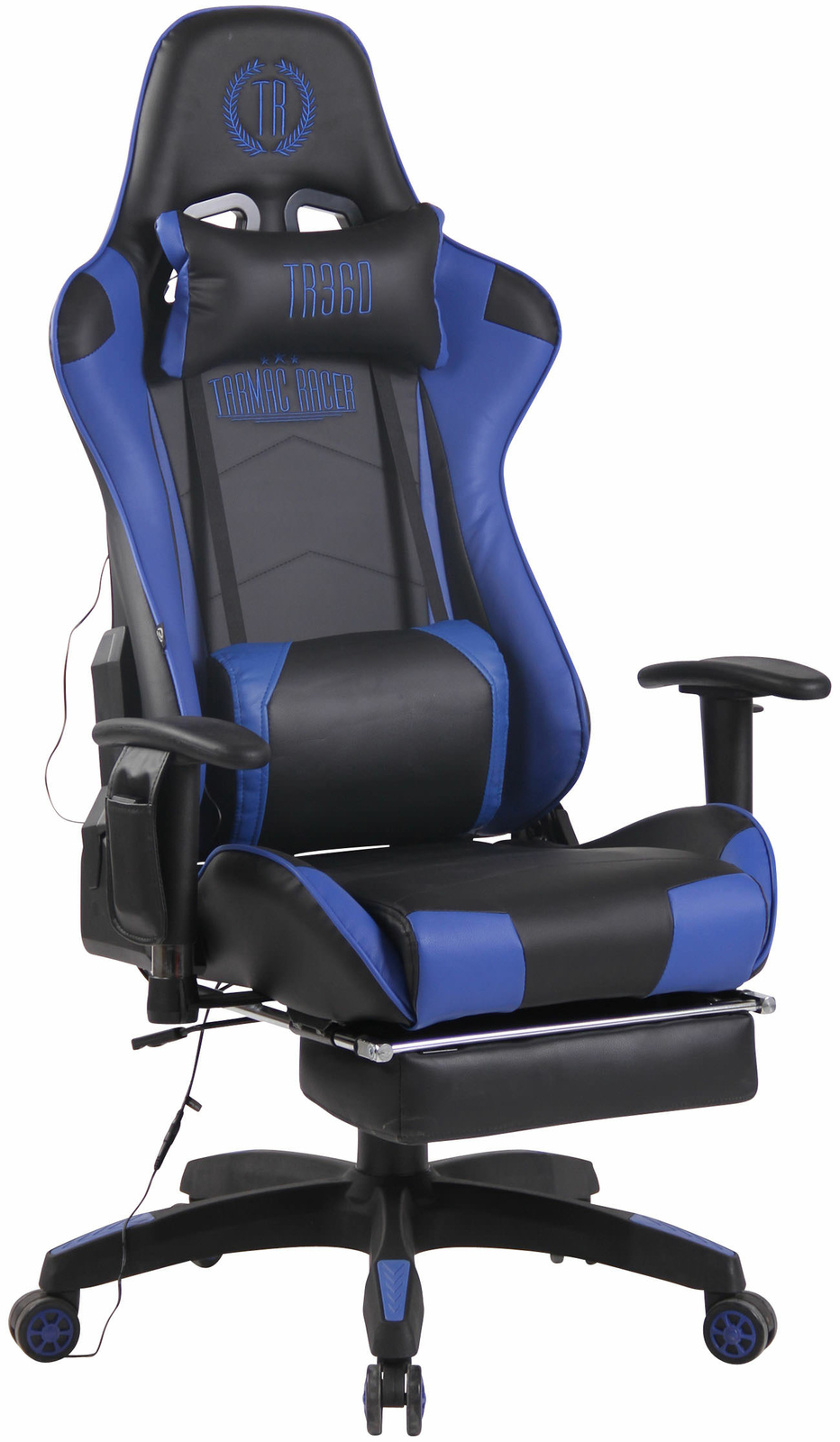 Silla gaming Turbo XFM en Cuero PU con función de masaje 2 Cojines ergonómica