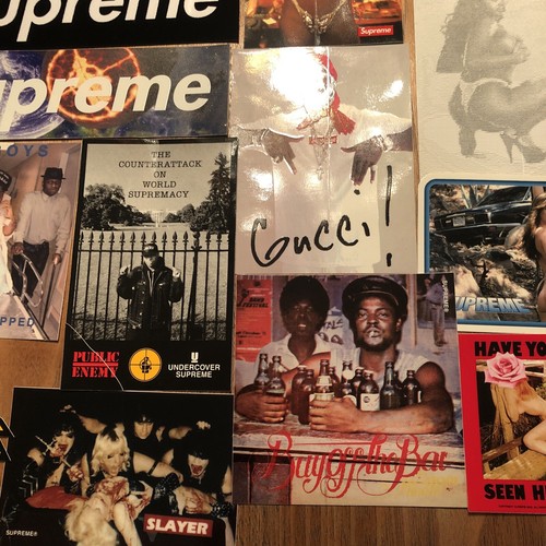 Supreme Sticker Lot Box Logo Key Blade Toys Matches Authentic Stickers 2016-2020 - Picture 3 of 12