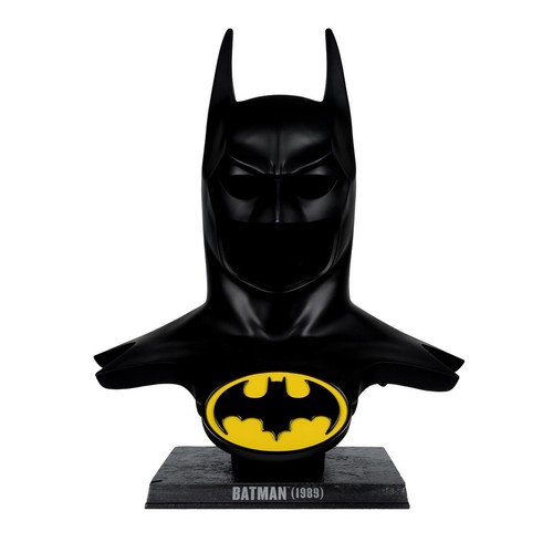 Réplica McFarlane de capucha de Batman 1989 DC Batman escala 1:1 - Imagen 5 de 6
