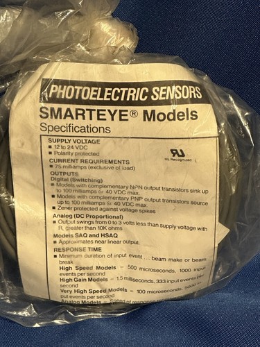 *NEW* Tri-Tronics SMARTEYE Model SD Fiber Optic Photoelectric Sensor Unit - Picture 4 of 7