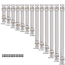 Metal CVD Drive Shaft 45-190MM For 1/14 Tractor TAMIYA Truck Car Upgrade Parts