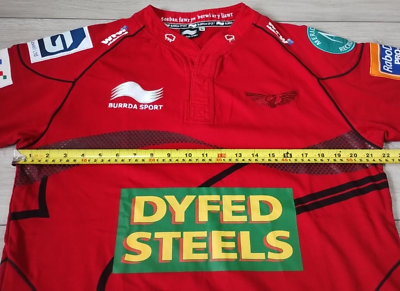 Llanelli Scarlets Rugby Home Shirt 2013/2014