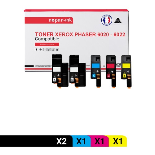 Toner Xerox 106R2722 Noir - Haute Capacité - Compatible Avec L'imprimante PH3610 (14 100 Pages)