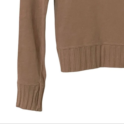Zara Trafaluc Girls Bow Detail Pullover 100% Cotton Knit Tan Sweater Size M - Picture 4 of 8