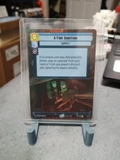 Star Wars Unlimited TWI - A Fine Addition Hyperspace Foil #313 NM+