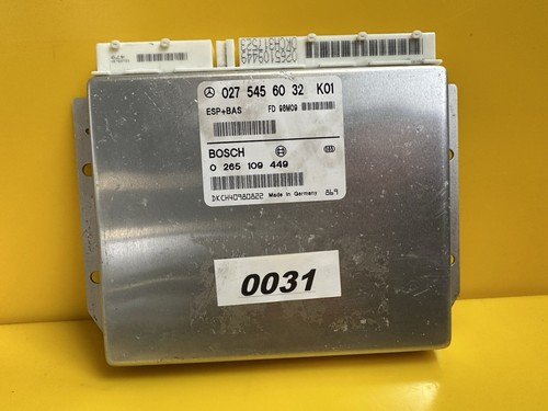 ABS ESP BAS Steuergerät Bosch 0275456032 K01 Mercedes Benz A W168  *0031