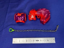 Vintage 1985 MOTU Dragon Blaster Skeletor Pull Chain Dragon Blaster Mattel Armor